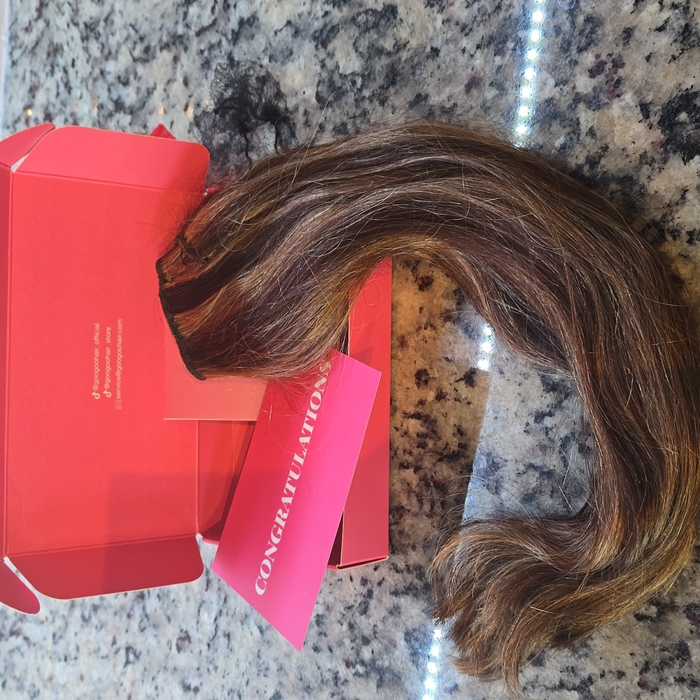 Brown Wavy Hair Extensions with Natural Texture Real Human Hair 5 Clips On